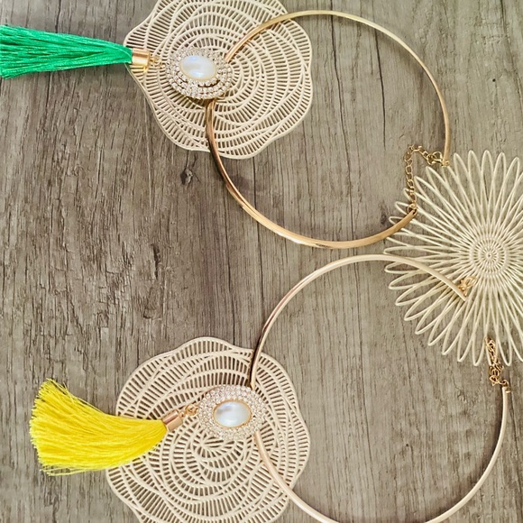 ❤️❤️3pcs Beautiful choker necklace pearl pendant drop - Picture 10 of 12